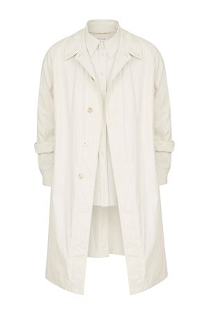 Beige cotton trench coat MAISON MARGIELA | S50AH0137M35354103